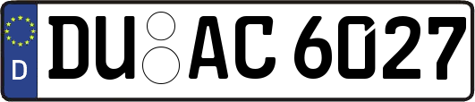 DU-AC6027