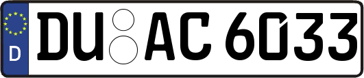 DU-AC6033