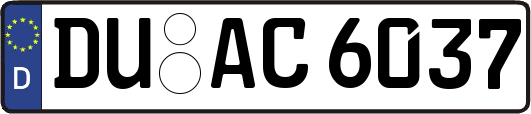 DU-AC6037