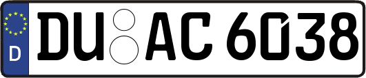 DU-AC6038