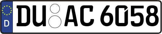 DU-AC6058
