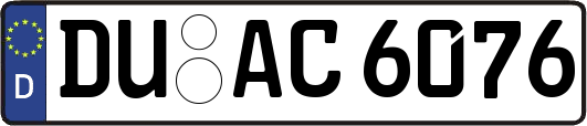DU-AC6076