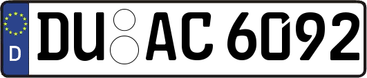 DU-AC6092