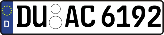 DU-AC6192