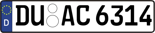 DU-AC6314