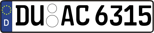 DU-AC6315