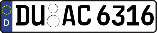 DU-AC6316