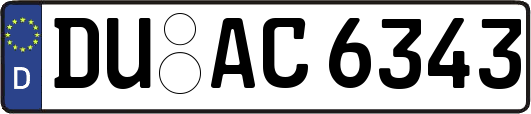 DU-AC6343