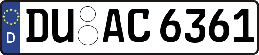 DU-AC6361