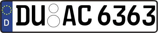 DU-AC6363
