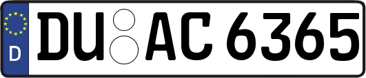 DU-AC6365