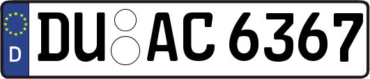 DU-AC6367