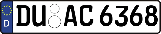 DU-AC6368