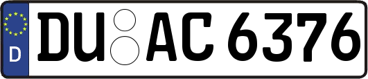 DU-AC6376