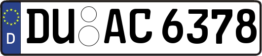 DU-AC6378