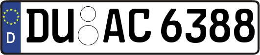 DU-AC6388