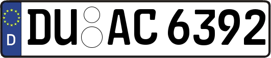 DU-AC6392