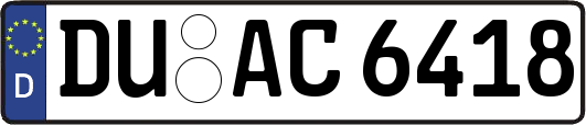 DU-AC6418