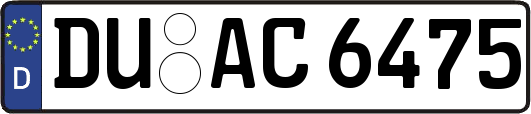 DU-AC6475