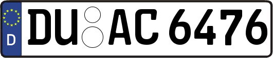 DU-AC6476