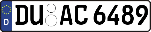 DU-AC6489