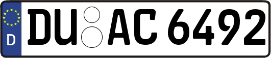 DU-AC6492