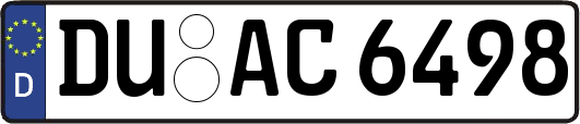 DU-AC6498