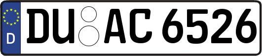 DU-AC6526