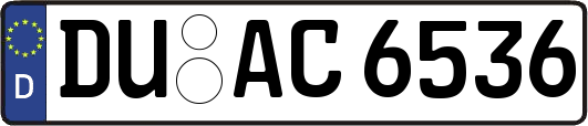 DU-AC6536