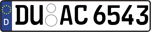 DU-AC6543