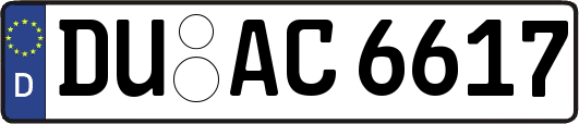 DU-AC6617