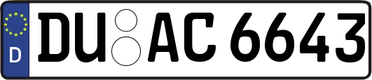 DU-AC6643