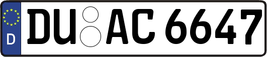 DU-AC6647