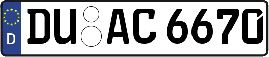 DU-AC6670