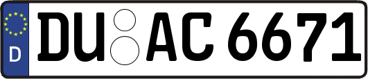 DU-AC6671