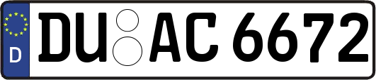 DU-AC6672
