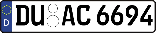 DU-AC6694