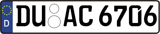 DU-AC6706