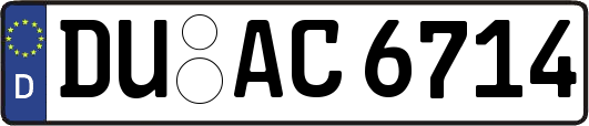 DU-AC6714