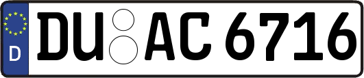 DU-AC6716