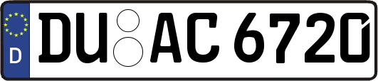 DU-AC6720