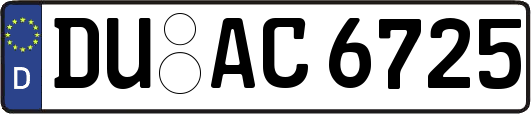 DU-AC6725