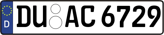 DU-AC6729
