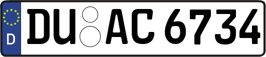 DU-AC6734