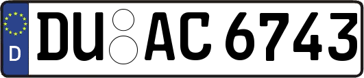 DU-AC6743