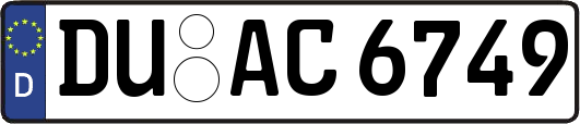 DU-AC6749