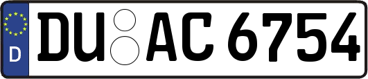 DU-AC6754