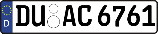 DU-AC6761