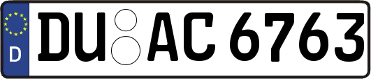 DU-AC6763