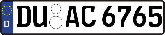 DU-AC6765